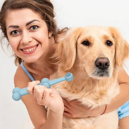 Pet Silicone Toothbrush and Finger tooth cleaner